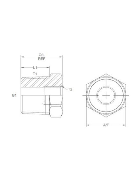 Adaptadores Manguitos - Ref. VRBTB1208