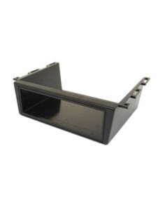 Bandeja para radio bajo el salpicadero