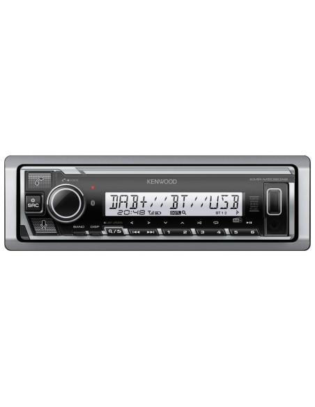 Radio - Alexa | DAB | Bluetooth | Short body | iPod-iPhone | USB | Receiver (KMR-M508DAB)