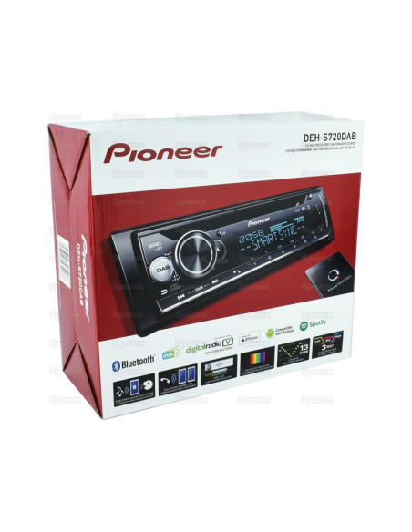 Radio - Alexa | DAB+ | Bluetooth | Android | iPod-iPhone | Spotify App | USB (DEH-S720DAB)