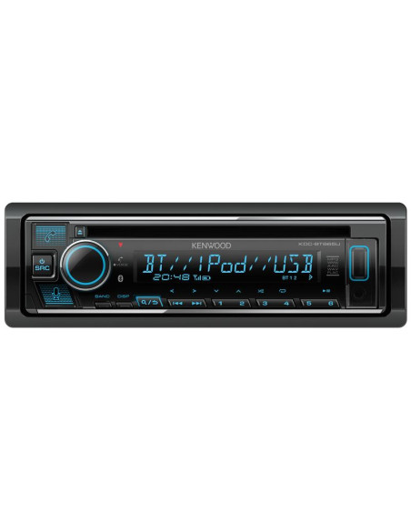 Radio - Alexa |FM-AM |Aux In | Bluetooth | Android | iPod-iPhone | Spotify App | USB | CD | MP3 (KDC-BT665U)
