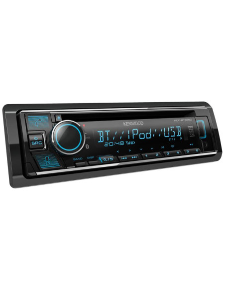 Radio - Alexa |FM-AM |Aux In | Bluetooth | Android | iPod-iPhone | Spotify App | USB | CD | MP3 (KDC-BT665U)