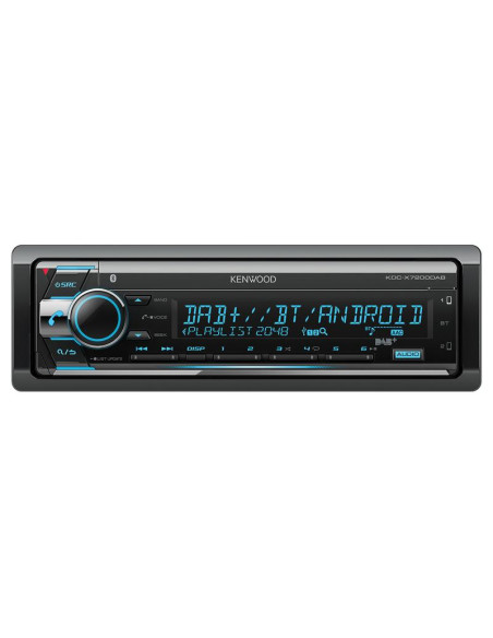 Radio - DAB | Bluetooth | Android | iPod-iPhone | Spotify App | Dual USB | CD | Receiver (KDCX7200DAB)