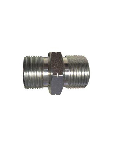 Hydraulic Adaptor 3/4''BSP male - male27 x 2 male