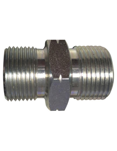 Hydraulic Adaptor 3/4''BSP male - male27 x 2 male