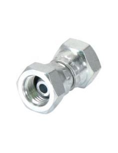 UNION HEM./HEM. 1/4X1/4''HIDRAU