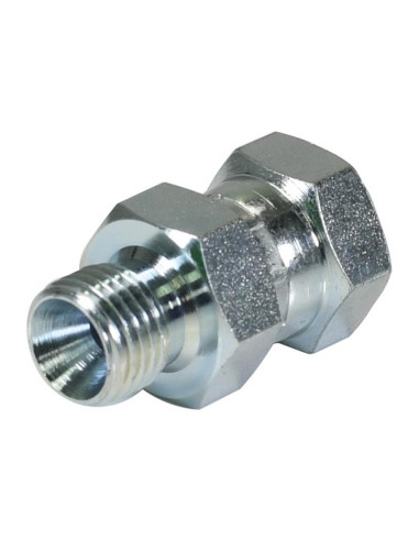 UNION MACH/HEM. 1/4X1/4''HIDRAU