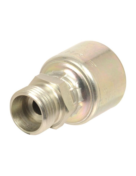 Gates métrica 24° Conexión Manguito 3/8'' x M18 x 1.50 Macho Recta