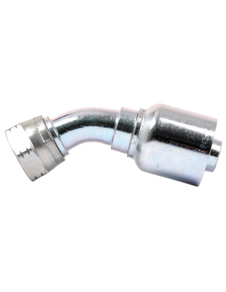 Parker BSP Conexión Manguito 1/2'' x 1/2'' x 14'' Hembra Acoplamiento Hidráulico Curvo 135º