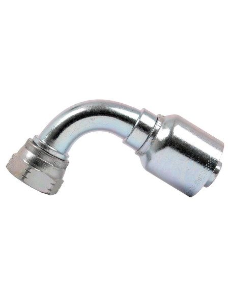 Parker BSP Conexión Manguito 3/4'' x 3/4'' x 14'' Hembra Acoplamiento Hidráulico Curvo 90º