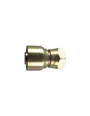 Parker BSP Conexión Manguito 3/8'' x 3/8'' x 19 Hembra Straight Swivel Flat Face