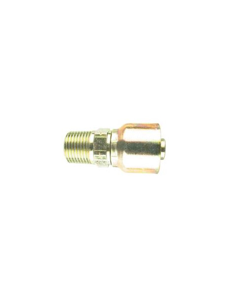 Parker BSPT Conexión Manguito 3/8'' x 3/8'' x 19'' Macho Straight Taper