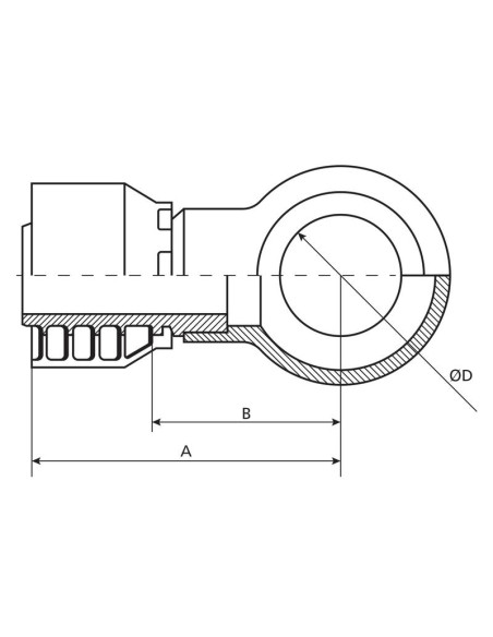 Parker Conexión Manguito 1/4'' x 12mm