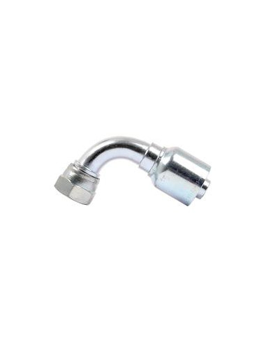 Parker JIC 37° Conexión Manguito 5/8'' x 7/8'' x 14'' Hembra Acoplamiento Hidráulico Curvo 90º (Corto)
