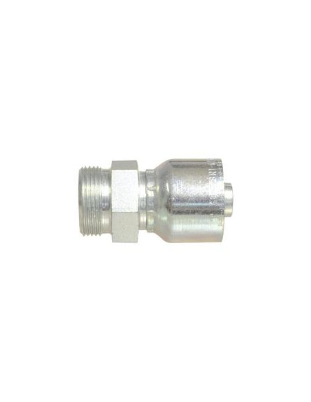 Parker métrica Conexión Manguito 1/2'' x M26 x 1.50 (18L) Macho Straight Light Series