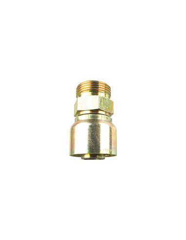 Parker métrica Conexión Manguito 1/4'' x M14 x 1.50 Macho Straight Heavy Series