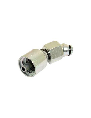 Parker métrica Conexión Manguito 1/4'' x M16 x 1.50 Hembra Acoplamiento Hidráulico Curvo Serie Ligera 135º
