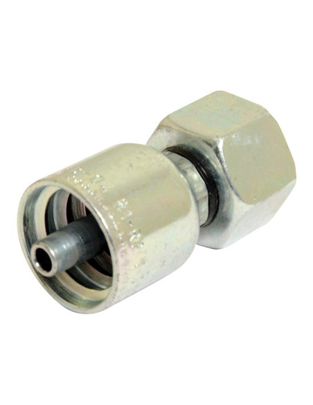 Parker métrica Conexión Manguito 1/4'' x M18 x 1.50 Hembra Straight Swivel Heavy Series