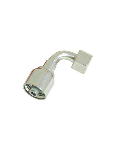 Parker métrica Conexión Manguito 3/8'' x M18 x 1.50 Hembra Acoplamiento Hidráulico 90º Serie Reforzada