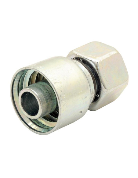 Parker métrica Conexión Manguito 5/8'' x M24 x 1.50 Hembra Straight Swivel Heavy Series