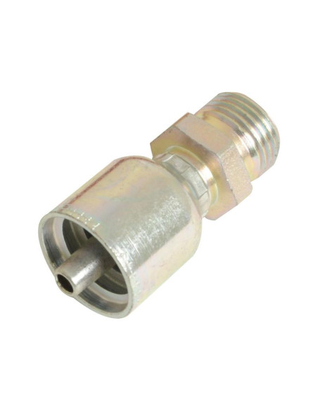 Parker ORFS Conexión Manguito 1/4'' x 9/16'' x 18'' Macho Recta