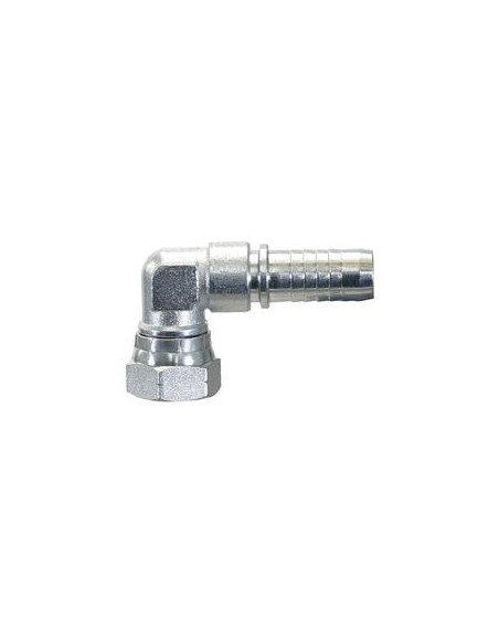 Dicsa BSP 60° Inserto de manguera 3/4'' x 3/4'' Rosca Hembra Acoplamiento Hidráulico Compacto 90º