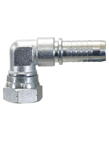 Dicsa BSP 60° Inserto de manguera 3/4'' x 3/4'' Rosca Hembra Acoplamiento Hidráulico Compacto 90º