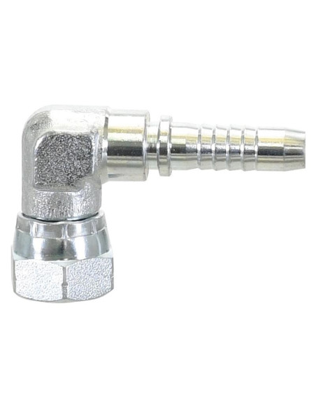 Dicsa BSP 60° Inserto de manguera 3/8'' x 3/8'' Rosca Hembra Acoplamiento Hidráulico Compacto 90º