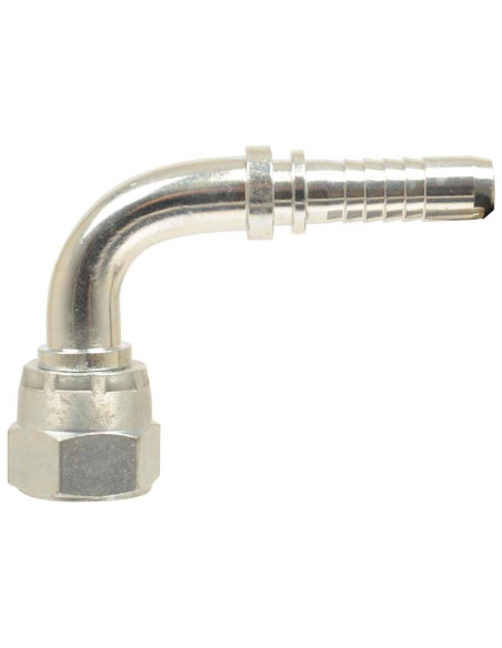 Dicsa JIC 37° Conexión Manguito 1/2'' x 3/4'' Rosca Hembra Acoplamiento Hidráulico Curvo 90º