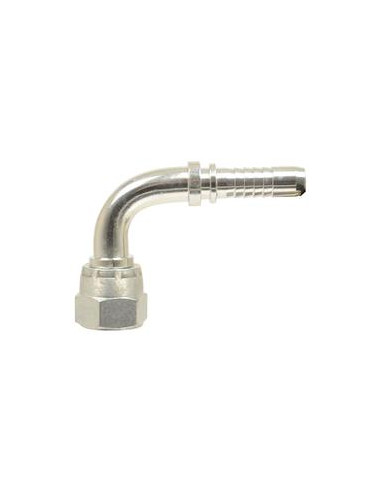 Dicsa JIC 37° Conexión Manguito 5/8'' x 1 1/16'' Rosca Hembra Acoplamiento Hidráulico Curvo 90º