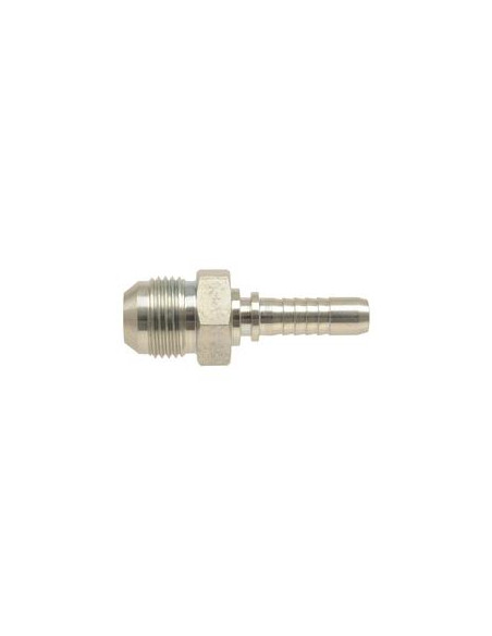 Dicsa JIC 37° Inserto de manguera 1/4'' x 9/16'' Macho Recta