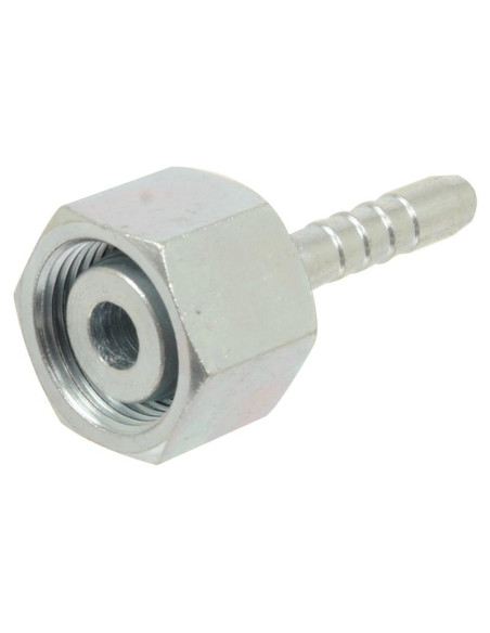 Dicsa métrica (French Gas) 24° Conexión Manguito 1/2'' x M24 x 1.5 Rosca Hembra Straight Swivel