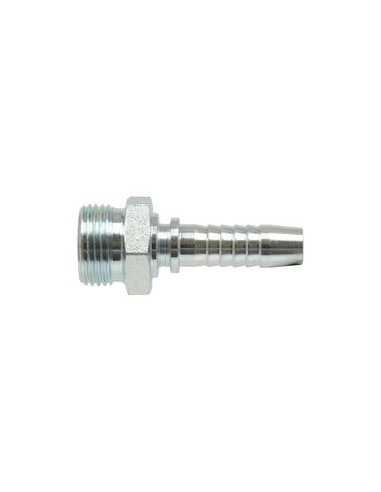 Dicsa métrica (French Gas) 24° Conexión Manguito 3/8'' x M24 x 1.5 Macho Recta