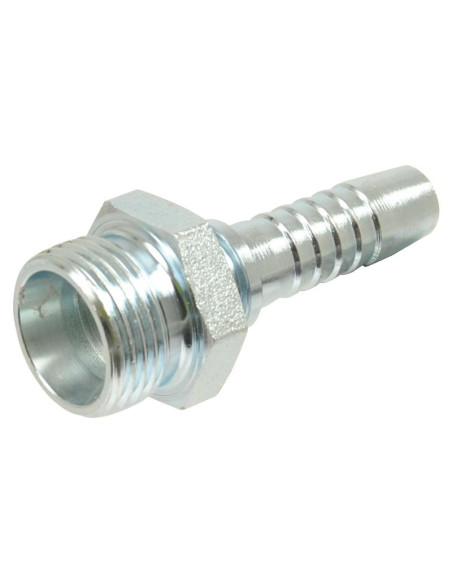 Dicsa métrica (French Gas) 24° Conexión Manguito 5/8'' x M30 x 1.5 Macho Recta