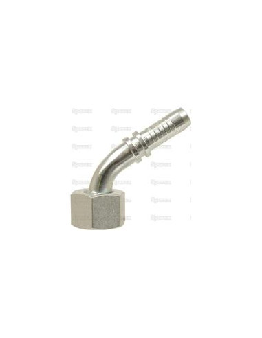 Dicsa métrica 24° Conexión Manguito 1/4'' x M16 x 1.5 (10L) 135° Swept Swivel With O-Ring