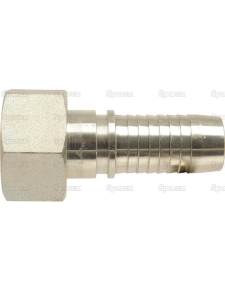 Dicsa métrica 24° Conexión Manguito 1/4'' x M16 x 1.5 (10L) Rosca Hembra Straight Swivel With O-Ring