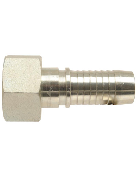 Dicsa métrica 24° Conexión Manguito 5/8'' x M30 x 2 (20S) Rosca Hembra Straight Swivel With O-Ring