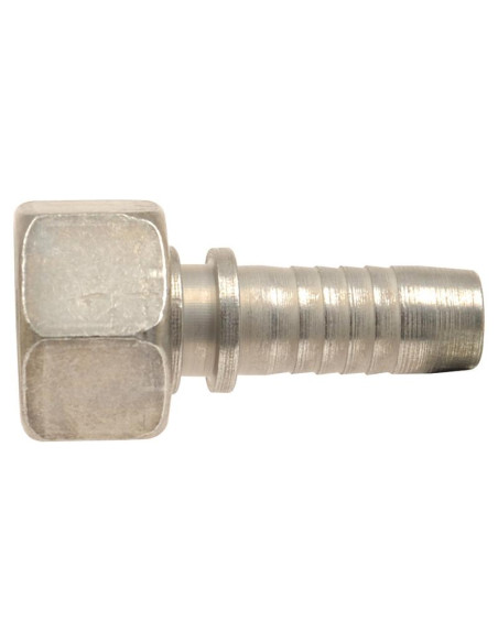 Dicsa métrica 24°/60° Conexión Manguito 5/16'' x M18 x 1.5 (12L) Rosca Hembra Straight Swivel