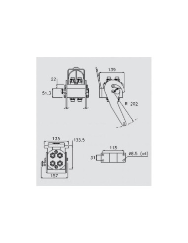 Concector Hidraulico - Macho - x M22 x 1.50''...