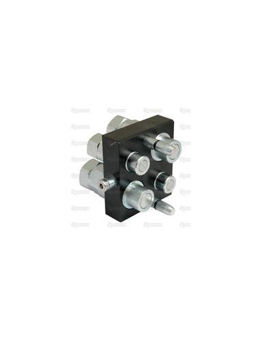 Concector Hidraulico - Rosca Hembra - x 1/2 & 3/4'' BSP - 3P510 Serie