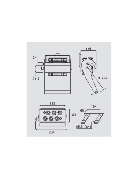 Concector Hidraulico - Rosca Hembra - x 1/2'' BSP - 2P606 Serie