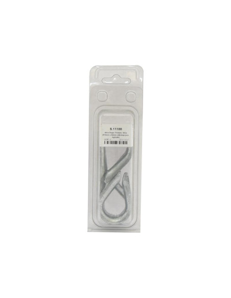 Guardacabo, Ø cable10mm x 64mm (4 pzas. Blister)