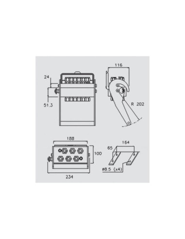 Concector Hidraulico - Rosca Hembra - x 1/2''...