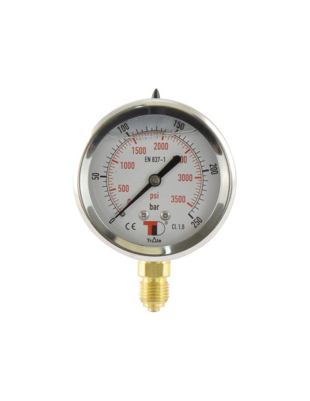 Manómetro Ø63mm (0-250 bar)