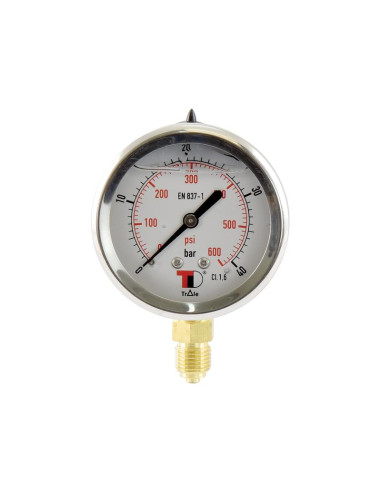 Manómetro Ø63mm (0-40 bar)