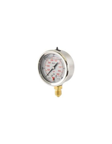 Manómetro Ø63mm (0-600 bar)