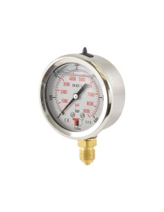 Manómetro Ø63mm (0-600 bar) 2