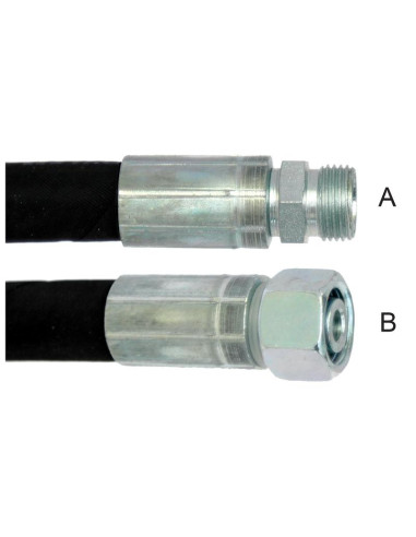 Conjunto Manguera Hidràulica 1/2'' con M22 x...