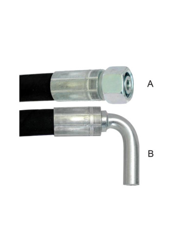 Conjunto Manguera Hidràulica 1/4'' con M14 x...