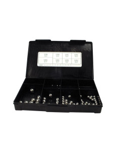 Sparex Carbon Steel Ball Bearing Kit - métrica Ø4 - 16mm